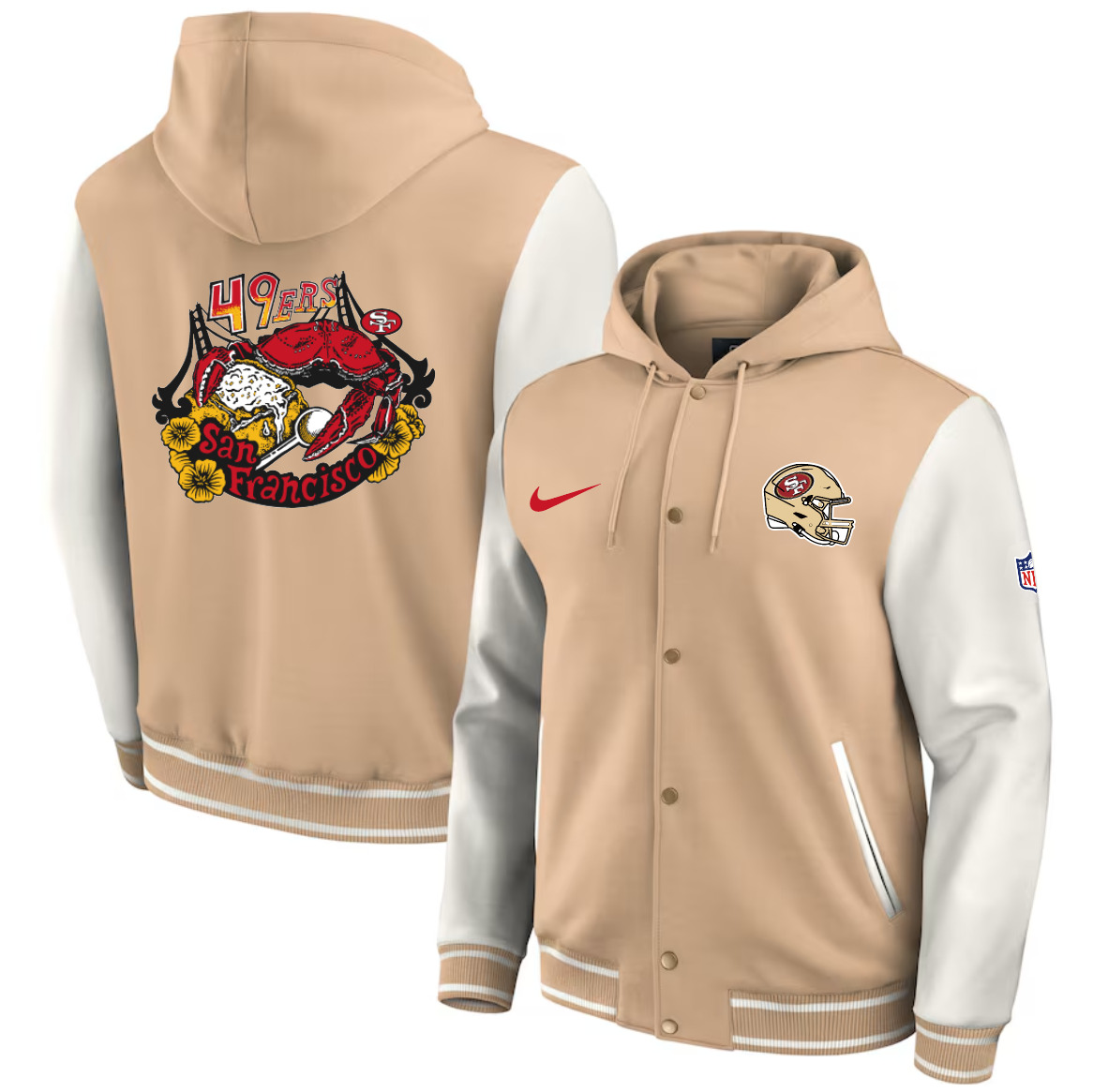 Men 2025 NFL San Francisco 49ers jacket syle 1